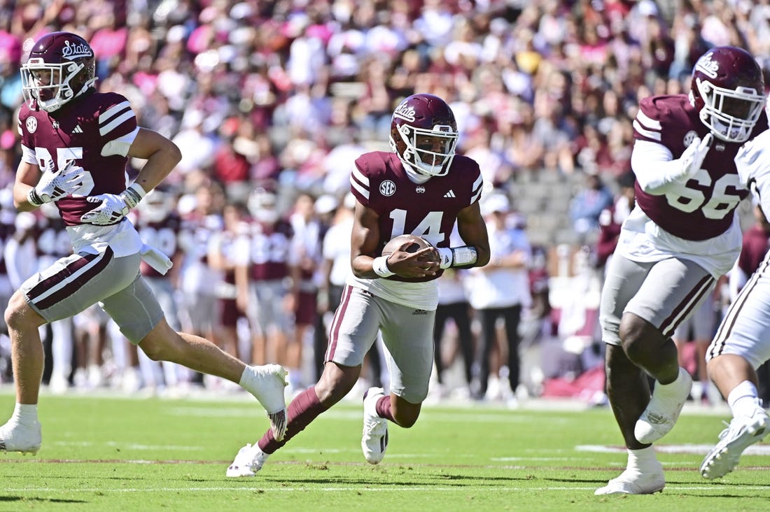 NCAAF: Mississippi State starts fast, puts away Western Michigan