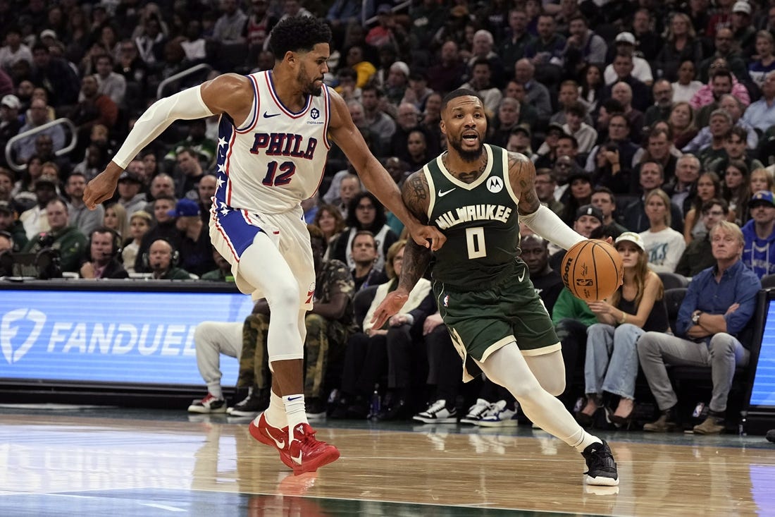 NBA: Damian Lillard Pours In 39 To Win Bucks Debut Vs. 76ers