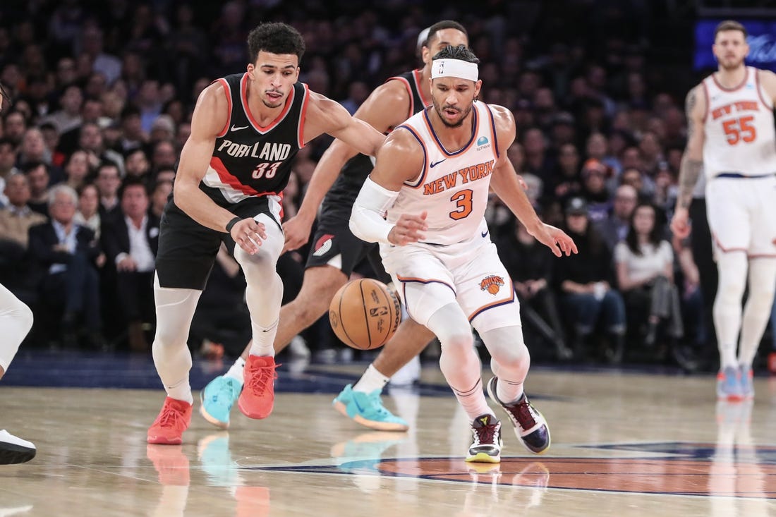 NBA: OG Anunoby, Knicks Win Fifth Straight By Blasting Blazers